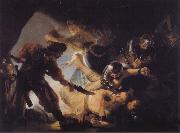 The Blinding of Samson REMBRANDT Harmenszoon van Rijn